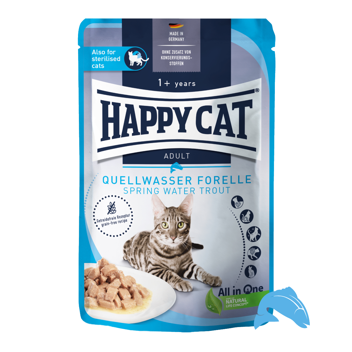 スプリングトラウト パウチ 成猫・避妊去勢