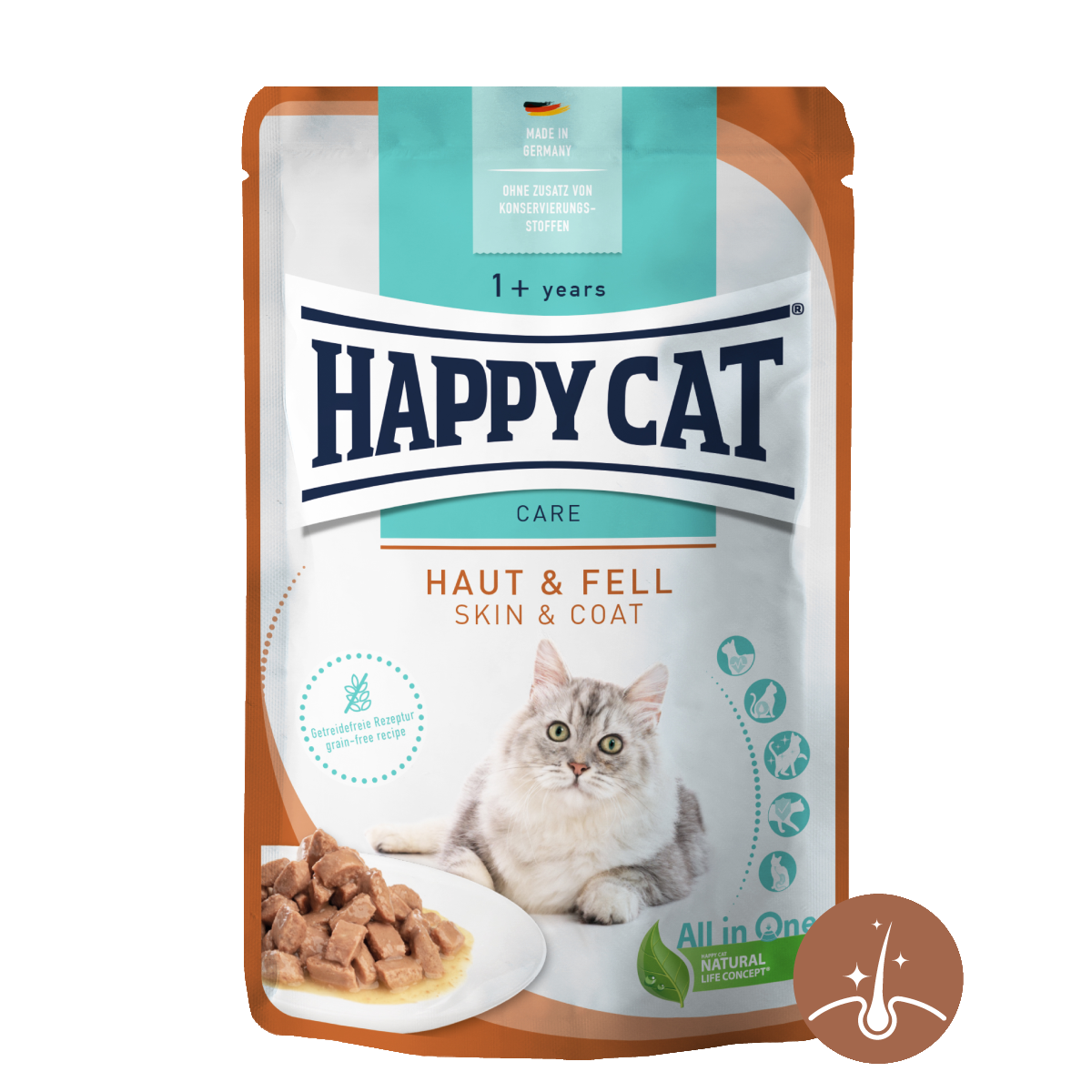 スキン&コート パウチ 成猫・皮膚被毛ケア